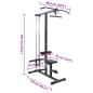 Preview: Lat Pulldown Maschine mit verstellbarem Sitz für bis zu 80 kg