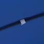 Preview: Quadrat Gartenparasol 295x245 cm Azurblau