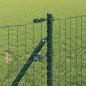 Preview: Zaunpfosten 13 Stück Grün Ø32 mm 100 cm Galvanisiertes Stahl