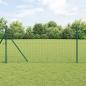 Preview: ARDEBO.de - Zaunpfosten 13 Stück Grün Ø32 mm 190 cm Galvanisiertes Stahl