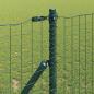 Preview: Zaunpfosten 13 Stück Grün Ø32 mm 190 cm Galvanisiertes Stahl