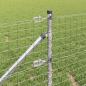 Preview: Zaunpfosten mit Spitze 13 Stück Ø32 mm 120 cm Verzinkter Stahl
