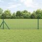 Preview: ARDEBO.de - geschweißter Drahtzaun Grün 0.4x50 m Stahl