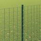 Preview: Eingebetteter Zaunpfosten 11 Stk. Grün 200 cm