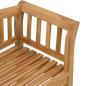 Preview: Gartenbank 120x53.5x85 cm Massivholz Teak
