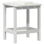 Preview: Adirondack Beistelltisch Weiß 38x38x45 cm HDPE