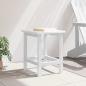Preview: Adirondack Beistelltisch Weiß 38x38x45 cm HDPE