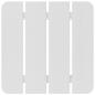Preview: Adirondack Beistelltisch Weiß 38x38x45 cm HDPE