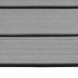 Preview: Bootsbelag Selbstklebend Hellgrau & Schwarz 240x90 cm EVA-Schaum