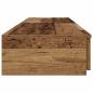 Preview: Bettschubladen aus Altholz 160x36,5x16,5 cm aus Holzwerkstoff