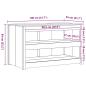 Preview: Outdoor Küchenschrank 106x55x64 cm aus massivem Douglas