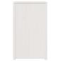 Preview: Küchenschrank Weiß 55x55x92 cm Massivholz Kiefer