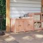 Preview: Freiluftküchenschrank 106x55x64 cm aus massivem Douglasienholz