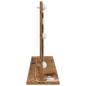 Preview: Schminkspiegel Alter Holz-Look Holz, Glas 80 x 45 x 18 cm Spiegel