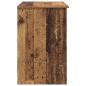 Preview: Schreibtisch mit Stauraum Alter Holz 90x49.5x75 cm Holzwerkstoff