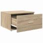 Preview: Schubladenschrank Sonoma Eiche Holzspanplatte Mittel