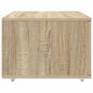 Preview: Schubladenschrank Sonoma Eiche Holzspanplatte Mittel