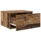 Preview: Schubladenschrank Altes Holz Spanplatte Mittel Schubladenschrank
