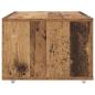 Preview: Schubladenschrank Altes Holz Spanplatte Mittel Schubladenschrank