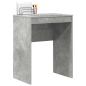 Preview: Schreibtisch Beton grau Spanplatte 60 x 40 x 76 cm Schreibtisch