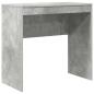 Preview: Schreibtisch Beton Grau Spanplatte, Beton Grau-Finish Mittel
