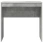 Preview: Schreibtisch Beton Grau Spanplatte, Beton Grau-Finish Mittel