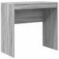 Preview: Schreibtisch Grau Sonoma Holzwerkstoff 80 x 40 x 76 cm Einfach
