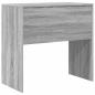 Preview: Schreibtisch Grau Sonoma Holzwerkstoff 80 x 40 x 76 cm Einfach