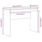 Preview: Schreibtisch Altes Holz Holzwerkstoff 100 x 40 x 76 cm Haltbar