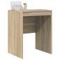 Preview: Computertisch Sonoma Eiche Spanplatte 60 x 50 x 76 cm