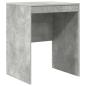 Preview: Schreibtisch Betongrau Beton 60 x 50 x 76 cm Einfach