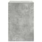 Preview: Schreibtisch Betongrau Beton 60 x 50 x 76 cm Einfach