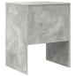Preview: Schreibtisch Betongrau Beton 60 x 50 x 76 cm Einfach