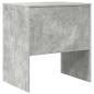 Preview: Schreibtisch Beton grau MDF mit Betonoptik 70 x 50 x 76 cm