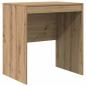 Preview: Schreibtisch Gehobelte Eiche Holzwerkstoff 70 x 50 x 76 cm