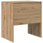 Preview: Schreibtisch Gehobelte Eiche Holzwerkstoff 70 x 50 x 76 cm