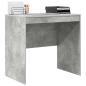 Preview: Schreibtisch Beton Grau 80x50x76 cm Spanplatte