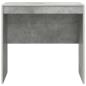 Preview: Schreibtisch Beton Grau 80x50x76 cm Spanplatte