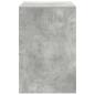 Preview: Schreibtisch Beton Grau 80x50x76 cm Spanplatte