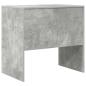 Preview: Schreibtisch Beton Grau 80x50x76 cm Spanplatte
