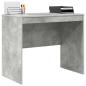 Preview: Computertisch Beton Grau MDF-Platte 90 x 50 x 76 cm Computertisch