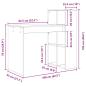 Preview: Schreibtisch Altes Holz Holzwerkstoff Standard Stauraum