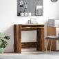Preview: ARDEBO.de - Schreibtisch Alter Holz Holzwerkstoff Standard Stauraum