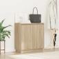 Preview: Sideboard mit LED in Sonoma Eiche - 71 x 34,5 x 75 cm - Hergestellt aus Holzwerkstoff