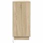 Preview: Sideboard mit LED in Sonoma Eiche - 71 x 34,5 x 75 cm - Hergestellt aus Holzwerkstoff