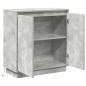 Preview: LED Sideboard Betongrau 71x34,5x75 cm Holzwerkstoff