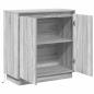 Preview: Sideboard mit LED in Grau Sonoma, 71 x 34,5 x 75 cm aus Holzwerkstoff