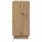 Preview: LED Sideboard Artisan Eiche 71x34,5x75 cm Holzwerkstoff