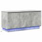Preview: TV-Schrank Beton grau 100x38x49 cm Holzwerkstoff