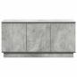 Preview: TV-Schrank Beton grau 100x38x49 cm Holzwerkstoff